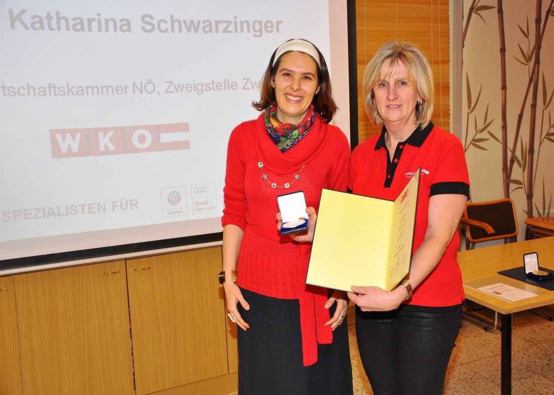 Team Berger Neujahrsempfang mit Ehrung unserer Firmenjubilare durch die Wirtschaftskammer Zwettl